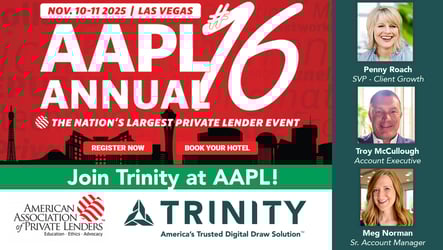 Trinity Attends AAPL Private Lending Conference – November 10–11